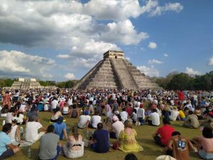 Más de 20 mil personas acudieron a Chichén Itzá en este equinoccio 2022
