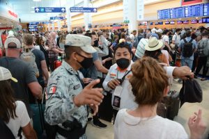 Descartan hechos violentos en el Aeropuerto Internacional de Cancún