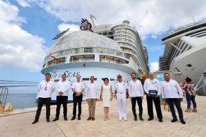 Cozumel recibe al Crucero más grande del mundo