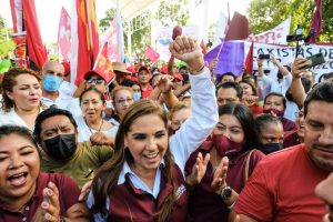 Nunca más decisiones a espaldas del pueblo, nunca más gobiernos corruptos en Puerto Morelos: Mara