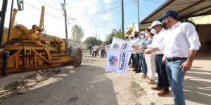 Pone en marcha Mauricio Vila la construcción y reconstrucción de 8.4 kilómetros de calles en Kanasín