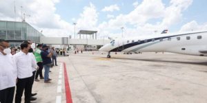 Inicia operaciones la nueva ruta aérea Mérida-Guatemala
