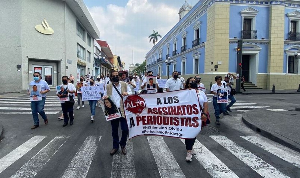 Reporteros En Veracruz Marchan Para Exigir Justicia Para Las