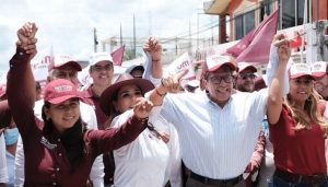 En Quintana Roo le gritan ‘¡Presidente!’ ‘¡Presidente!’ a Ricardo Monreal
