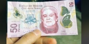 Se viraliza en TikTok: le dieron un billete de 50 pesos con la cara de Juan Gabriel