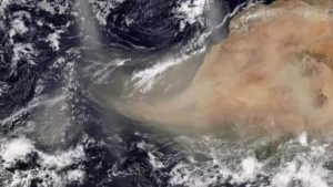 Polvo del Sahara en Quintana Roo