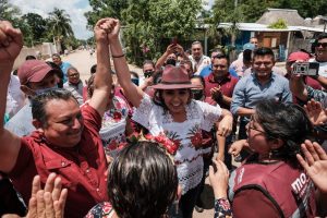 De la mano del pueblo de José María Morelos haremos brillar la zona maya: Mara Lezama