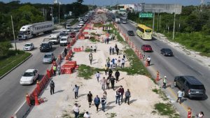 Inicia rehabilitación de carretera 307 Cancún-Tulum