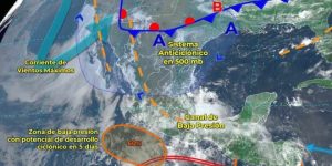 Se prevé la formación de la tormenta tropical “Blas”: SMN