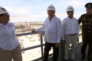 “Ya es un sueño convertido en realidad”: AMLO en inauguración de refinería ‘Olmeca’