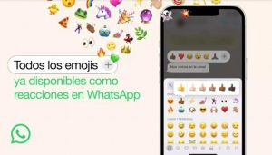 WhatsApp: Ya puedes usar cualquier emoji para reaccionar a mensajes
