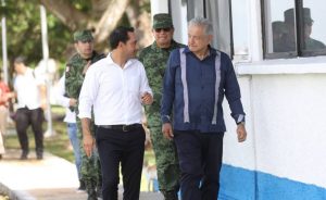 Mauricio Vila y Andres Manuel López Obrador refrendan compromiso de trabajar juntos por Yucatán