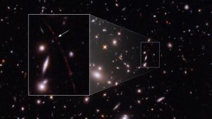 Telescopio James Webb revela nueva imagen de Galaxia Rueda de Carro