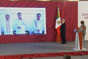 El presiente Andrés Manuel López Obrador da banderazo de inicio de clases para el ciclo 2022-2023