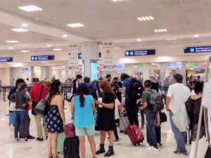 El aeropuerto Internacional de Cancún reporta 602 vuelos hoy sábado