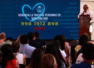 Participa el Fiscal General, Óscar Montes de Oca, en conferencia contra la trata infantil organizada por el CRIT
