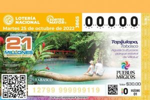 Develan billete de lotería que difunde riqueza de Villa Tapijulapa