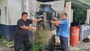 CAPA reactiva el bombeo de agua potable en la comunidad de Quintana en el municipio de Lázaro Cárdenas