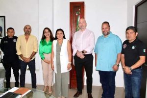 Estrecha Blanca Merari lazos de colaboración con Gary Fisher, Cónsul general de Gran Bretaña en México