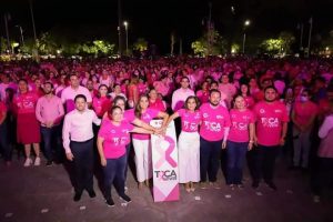 Juntas y juntos combatimos el cáncer de mama: Mara Lezama