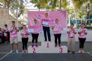 DIF Tulum supera recaudación para la lucha contra el cáncer de mama