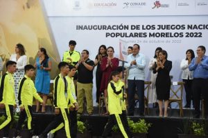 Acompaña Mara Lezama a deportistas quintanarroenses en los Juegos Nacionales Populares 2022