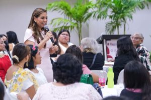 Promueve Mara Lezama acciones en favor de las mujeres a través del Nuevo Acuerdo