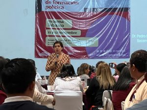 Morena Tabasco capacita a mujeres y jóvenes en él taller de Formación Política en defensa de la Cuarta Transformación