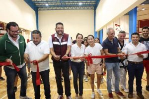 Mejoramos infraestructura para beneficio de atletas cancunenses: Ana Patricia Peralta