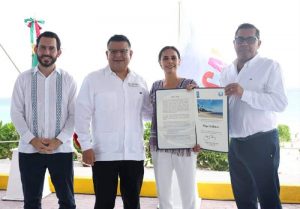 Cancún líder nacional e internacional en Blue Flag: Ana Patricia Peralta