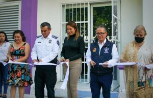Inaugura el Fiscal General del Estado, Óscar Montes Oca, Anexo del Centro de Justicia para la Mujer en Benito Juárez