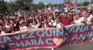 La voluntad del pueblo de Quintana Roo rsta con Andrés Manuel López Obrador y Morena: Johana Acosta