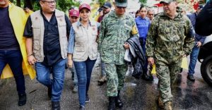 La gobernadora Mara Lezama, encabeza acciones preventivas ante el paso del huracán Lisa