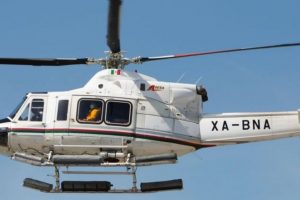Reportan desplome de helicóptero en Sonda de Campeche
