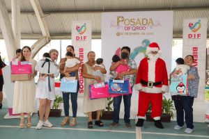 DIF Quintana Roo celebra la Navidad con posadas a niñas, niños, adolescentes y adultos mayores