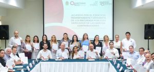 Empresarios firman con Mara Lezama acuerdo solidario para saldar deuda económica y social de Quintana Roo
