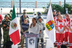 Mara Lezama puso en marcha el Plan de Seguridad Vacacional 2022