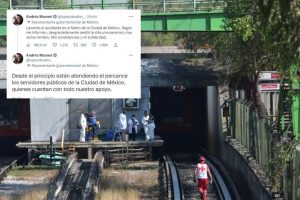 AMLO lamenta el accidente en la Línea 3 del Metro de la CDMX