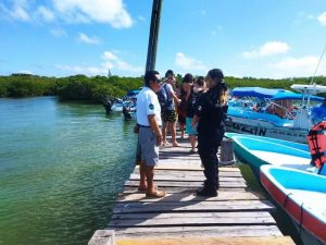 Fortalece policía municipal proximidad social y prevención del delito en Punta Allen