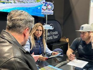 Promueve Lili Campos, turismo deportivo en la Fitur