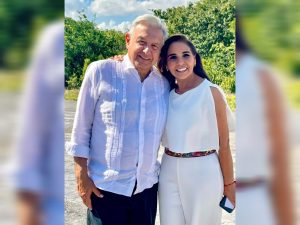 Presidente AMLO y Mara Lezama revisan avance de obras históricas en Quintana Roo