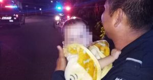 Rescata GEAVIG bebé abandonado en calles de Playa del Carmen