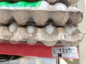 En la zona maya la reja de huevos cuesta más de 120 pesos