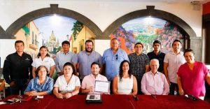 Se reúne el diputado Renan Sánchez con integrantes de la Coparmex Cozumel