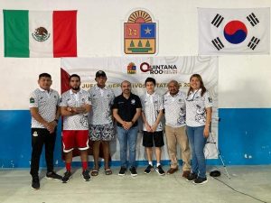 Tulum presente en la inauguración de los Juegos Deportivos Estatales 2023 en la ciudad de Cancún
