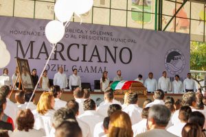 Histórico homenaje a Marciano Dzul Caamal en Tulum: un pueblo unido despide a su líder