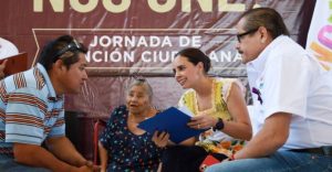Pondera Ana Patricia Peralta a mujeres en tercera jornada de atención ciudadana