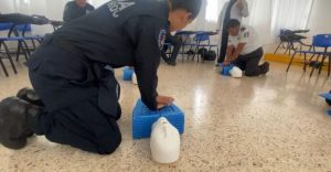 Capacita SSP Quintana Roo a Agentes Preventivos y Tránsitos en primeros auxilios