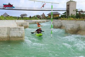 El Parque Xavage en Cancún fue sede por vez primera del Campeonato Nacional de Kayak