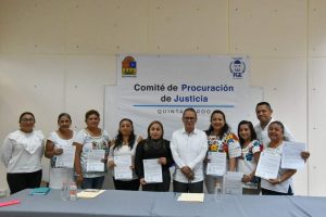 Preside Fiscal General de Quintana Roo, Óscar Montes de Oca, conformación de dos Comités de Procuración de Justicia en José María Morelos
